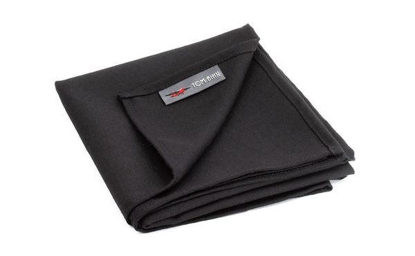 The Shepherd's Wool Utillity Cloth in True Black.